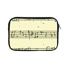 Music Notes On A Color Background Apple Ipad Mini Zipper Cases by Nexatart