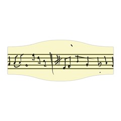 Music Notes On A Color Background Stretchable Headband by Nexatart