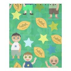 Football Kids Children Pattern Shower Curtain 60  X 72  (medium)  by Nexatart