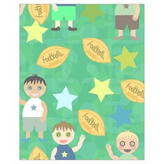 Football Kids Children Pattern Drawstring Bag (small) by Nexatart