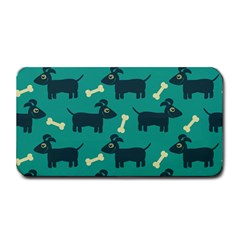 Happy Dogs Animals Pattern Medium Bar Mats by Nexatart