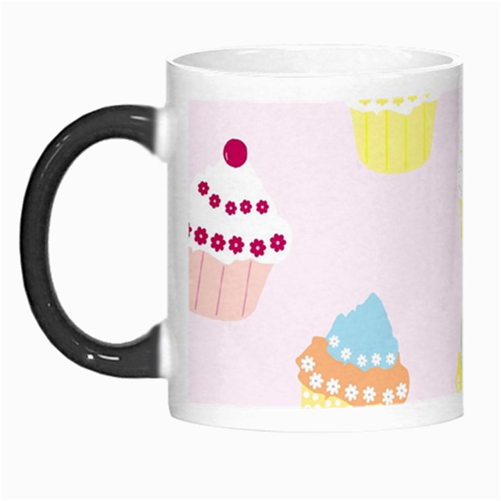 Seamless Cupcakes Wallpaper Pattern Background Morph Mugs