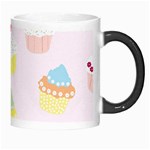 Seamless Cupcakes Wallpaper Pattern Background Morph Mugs Right