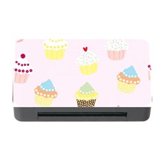 Seamless Cupcakes Wallpaper Pattern Background Memory Card Reader With Cf by Nexatart