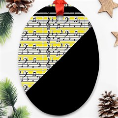 Note Abstract Paintwork Ornament (oval) by Nexatart