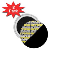 Note Abstract Paintwork 1 75  Magnets (10 Pack)  by Nexatart