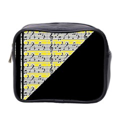 Note Abstract Paintwork Mini Toiletries Bag 2-side by Nexatart