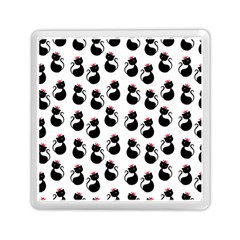 Cat Seamless Animals Pattern Memory Card Reader (square)  by Nexatart