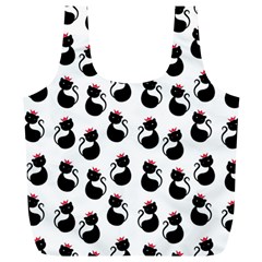 Cat Seamless Animals Pattern Full Print Recycle Bags (l)  by Nexatart