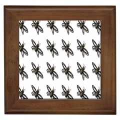 Insect Animals Pattern Framed Tiles