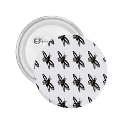 Insect Animals Pattern 2.25  Buttons