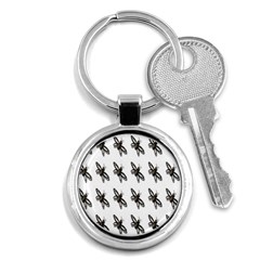 Insect Animals Pattern Key Chains (Round) 