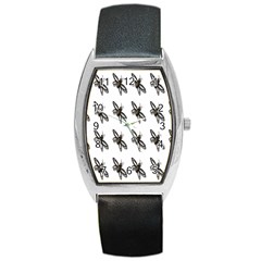 Insect Animals Pattern Barrel Style Metal Watch