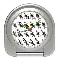 Insect Animals Pattern Travel Alarm Clocks by Nexatart