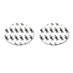 Insect Animals Pattern Cufflinks (Oval)