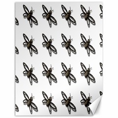 Insect Animals Pattern Canvas 12  x 16  