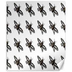 Insect Animals Pattern Canvas 20  x 24  