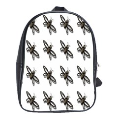 Insect Animals Pattern School Bags(Large) 