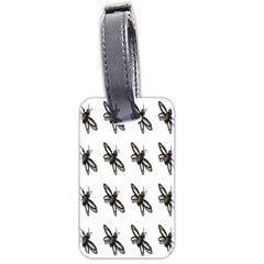 Insect Animals Pattern Luggage Tags (two Sides) by Nexatart