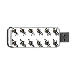 Insect Animals Pattern Portable Usb Flash (one Side) by Nexatart