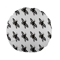 Insect Animals Pattern Standard 15  Premium Round Cushions