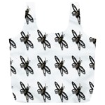 Insect Animals Pattern Full Print Recycle Bags (L)  Front