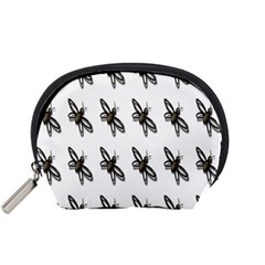 Insect Animals Pattern Accessory Pouches (small)  by Nexatart