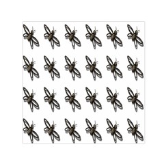 Insect Animals Pattern Small Satin Scarf (Square)