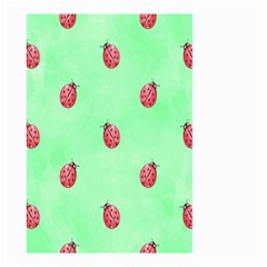 Pretty Background With A Ladybird Image Small Garden Flag (two Sides) by Nexatart