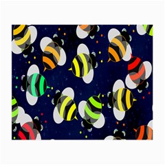 Bees Cartoon Bee Pattern Small Glasses Cloth (2-side)