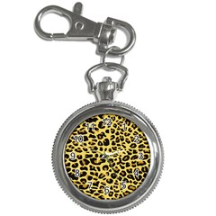 A Jaguar Fur Pattern Key Chain Watches by Nexatart