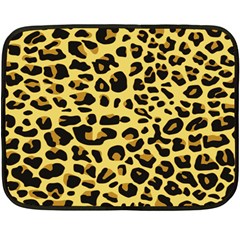 A Jaguar Fur Pattern Fleece Blanket (mini) by Nexatart