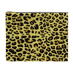 A Jaguar Fur Pattern Cosmetic Bag (xl) by Nexatart