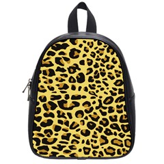 A Jaguar Fur Pattern School Bags (small)  by Nexatart