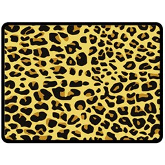 A Jaguar Fur Pattern Fleece Blanket (large)  by Nexatart