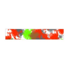 Abstract Watercolor Background Wallpaper Of Splashes  Red Hues Flano Scarf (mini) by Nexatart