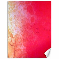 Abstract Red And Gold Ink Blot Gradient Canvas 12  X 16   by Nexatart