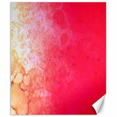 Abstract Red And Gold Ink Blot Gradient Canvas 20  X 24   by Nexatart