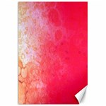 Abstract Red And Gold Ink Blot Gradient Canvas 20  x 30   19.62 x28.9  Canvas - 1