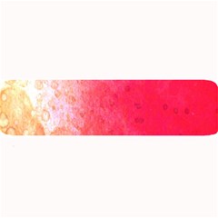 Abstract Red And Gold Ink Blot Gradient Large Bar Mats by Nexatart