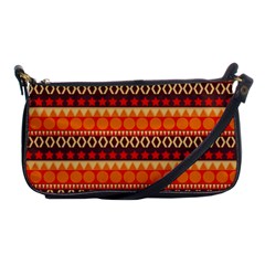 Abstract Lines Seamless Pattern Shoulder Clutch Bags by Nexatart