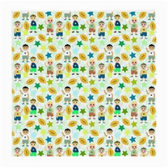 Football Kids Children Pattern Medium Glasses Cloth by Nexatart