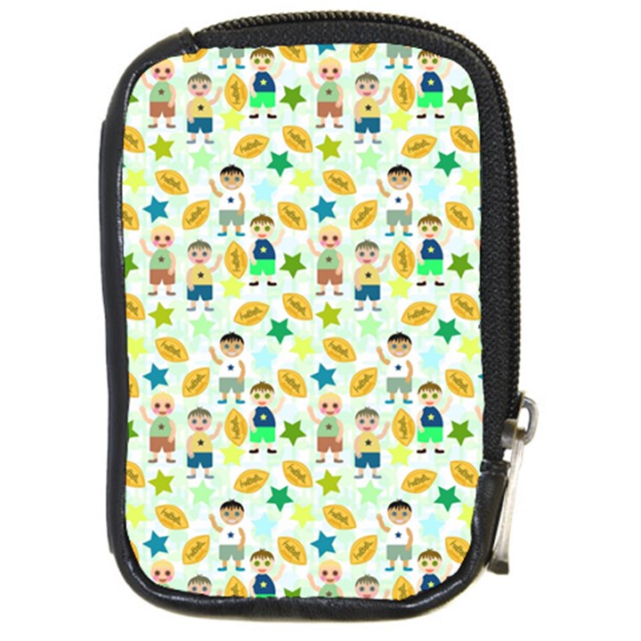 Football Kids Children Pattern Compact Camera Cases