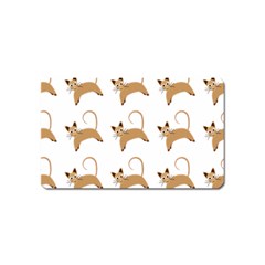 Cute Cats Seamless Wallpaper Background Pattern Magnet (name Card) by Nexatart