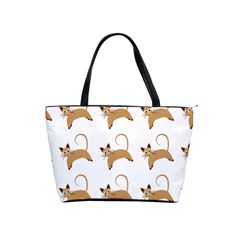 Cute Cats Seamless Wallpaper Background Pattern Shoulder Handbags by Nexatart