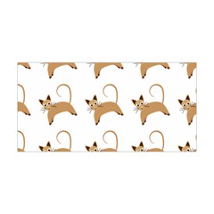 Cute Cats Seamless Wallpaper Background Pattern Yoga Headband by Nexatart