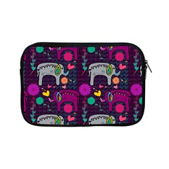 Love Colorful Elephants Background Apple Ipad Mini Zipper Cases by Nexatart