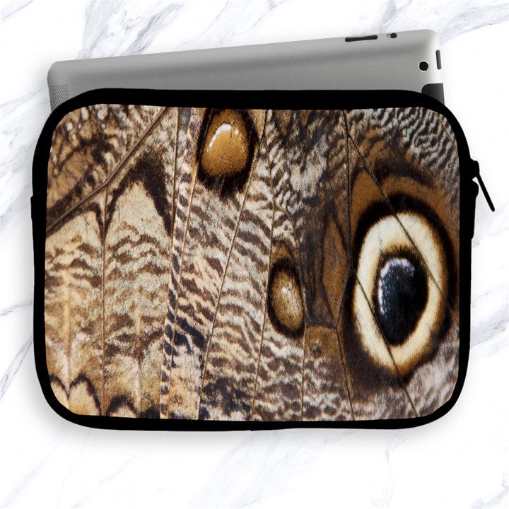 Butterfly Wing Detail Apple iPad 2/3/4 Zipper Cases