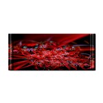 Red Fractal Valley In 3d Glass Frame Cosmetic Storage Cases Front