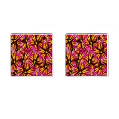 Floral Pattern Background Seamless Cufflinks (square) by Nexatart